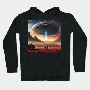 Close encounters of the third kind inspired art Hoodie